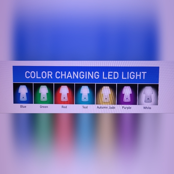 Sensor Brite Dream Glow Night Lamp Motion Sensing Color changing LED Tab… - Picture 7 of 17